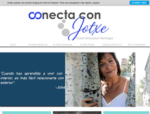 Tablet Screenshot of conectaconjotxe.com